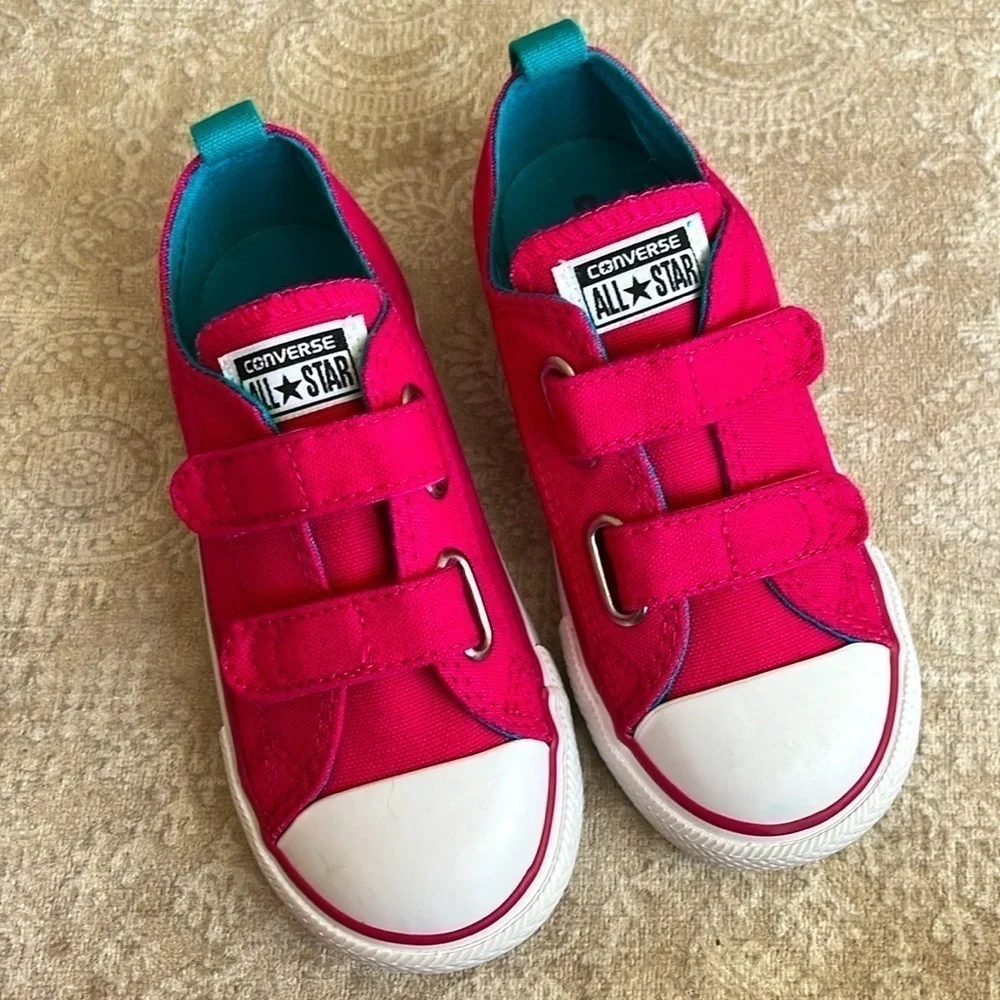 Brand New Converse All Stars Cosmos Pink Slip On Chuck Taylor Toddler Sneakers
